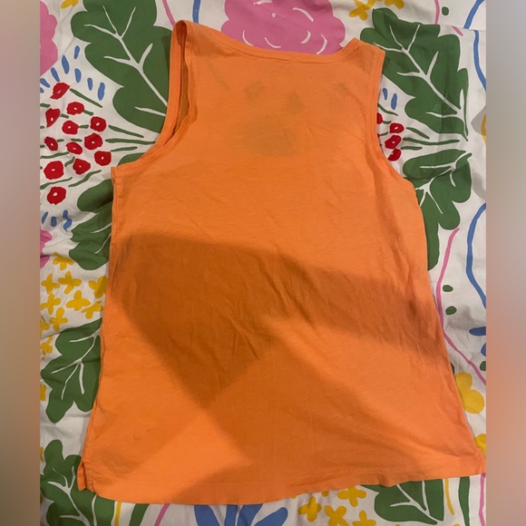 J. Crew Factory Slub Cotton Tank in Cantaloupe 🍊 - Picture 5 of 6